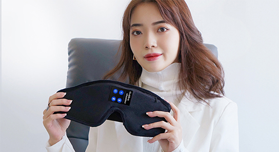 滴噠小眠聲波助眠，白噪聲3D助眠眼罩